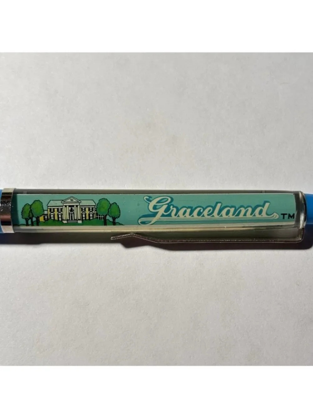 Graceland Home of Elvis Presley Floaty Pen Elvis with Guitar Moves by Mansion